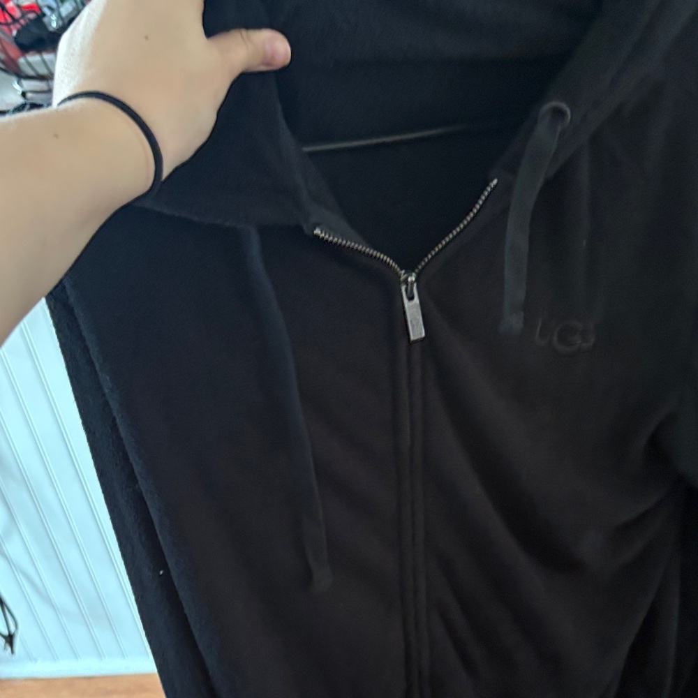 UGG Black Fleece Hoodie
